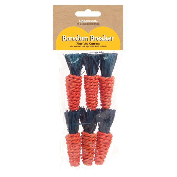 Boredom Breaker Mini Sisal Carrots