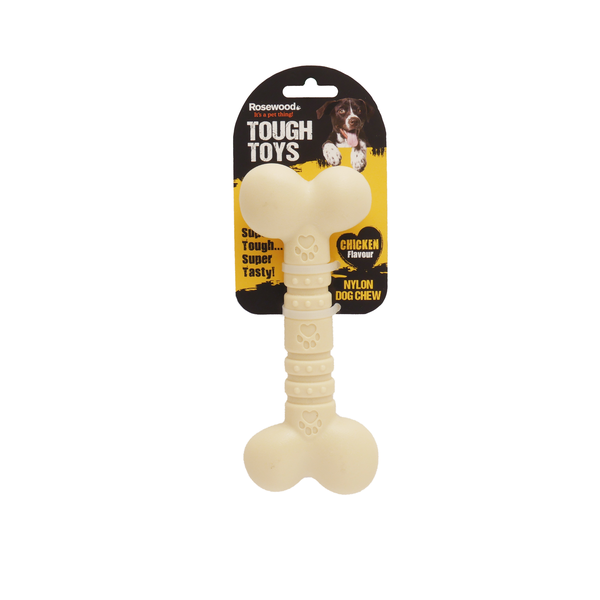 Nylon Dog Chew Bone - Chicken