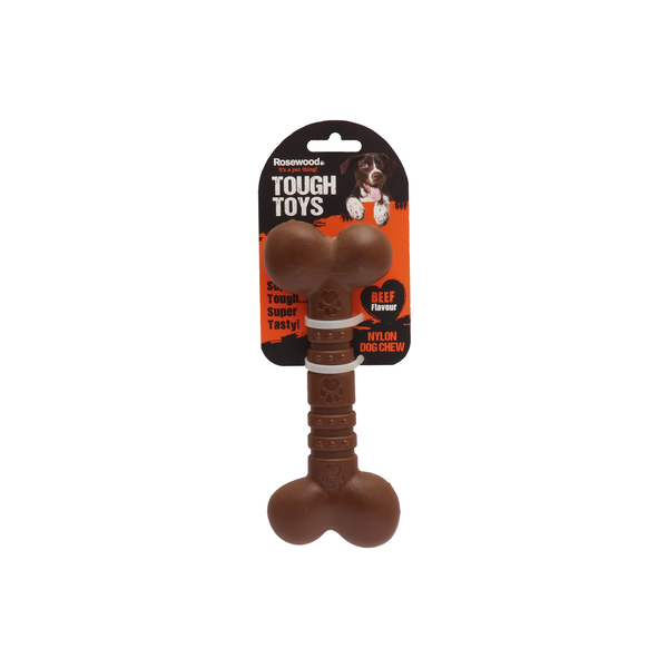 Nylon Dog Chew Bone - Beef