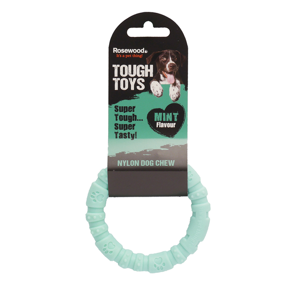 Nylon Dog Chew Ring - Mint