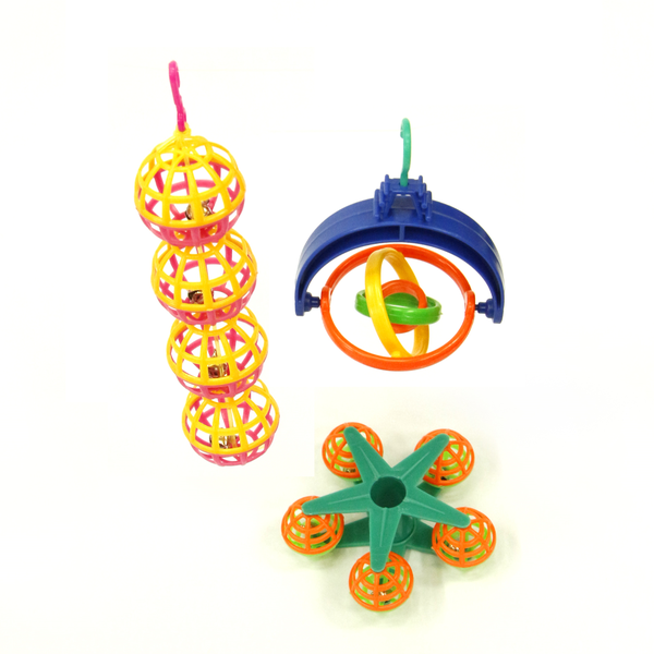 Bird Toy 3 Pack Small - Medium Birds