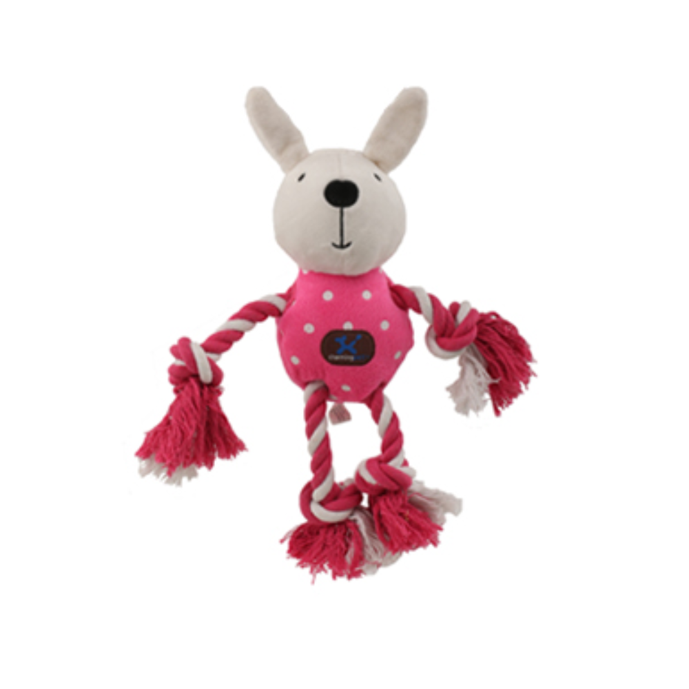 Easter Rope Bunny DogToysCuddle Pet Shop Auckland Pet.kiwi