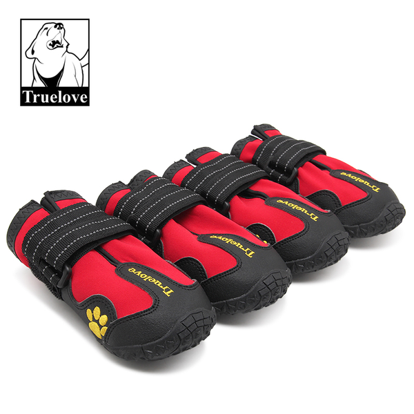 Soft Shell Reflective Dog Shoes - 4pk