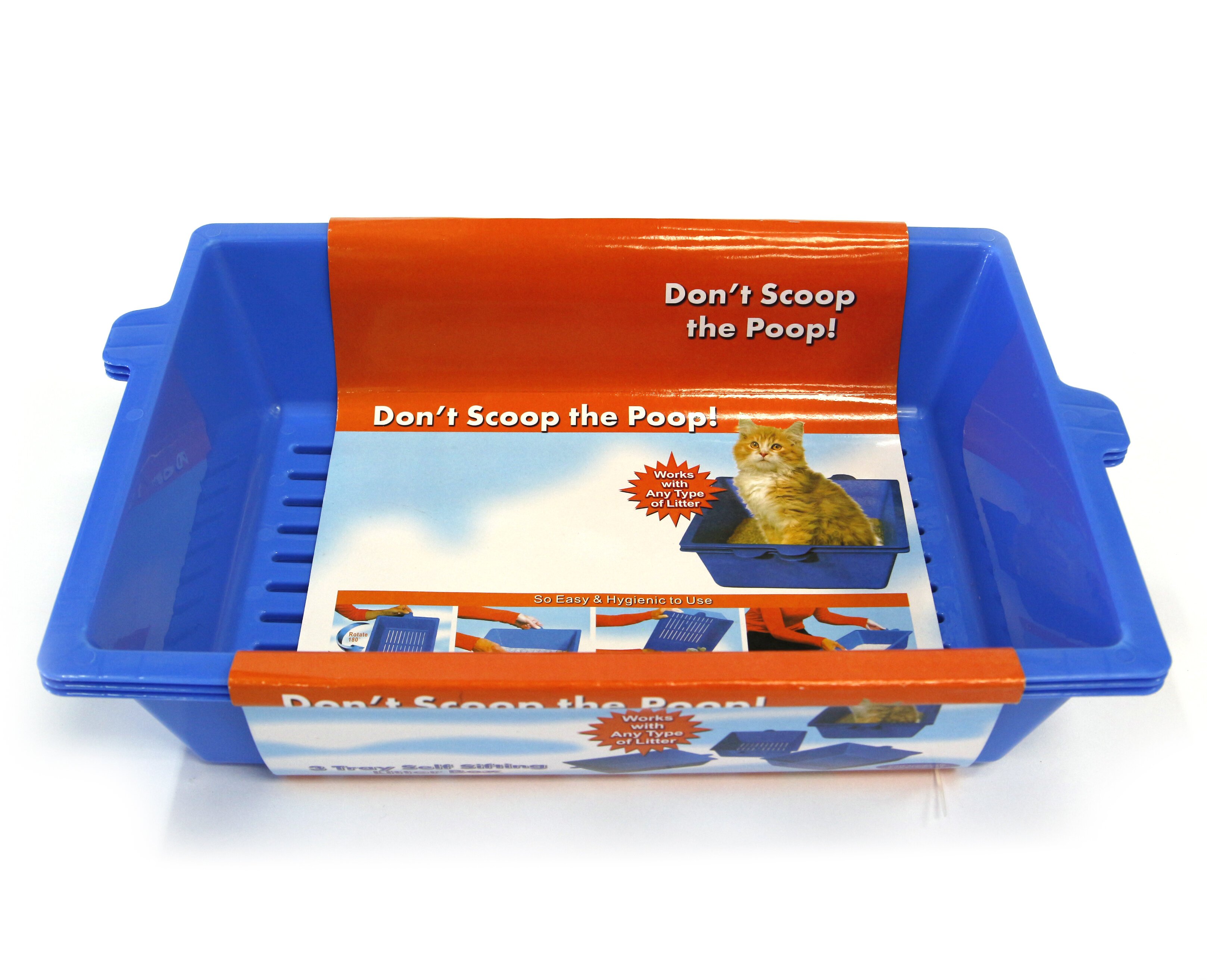 Sifting Litter Tray CatCleaning & Toileting Litter Trays Pet Shop