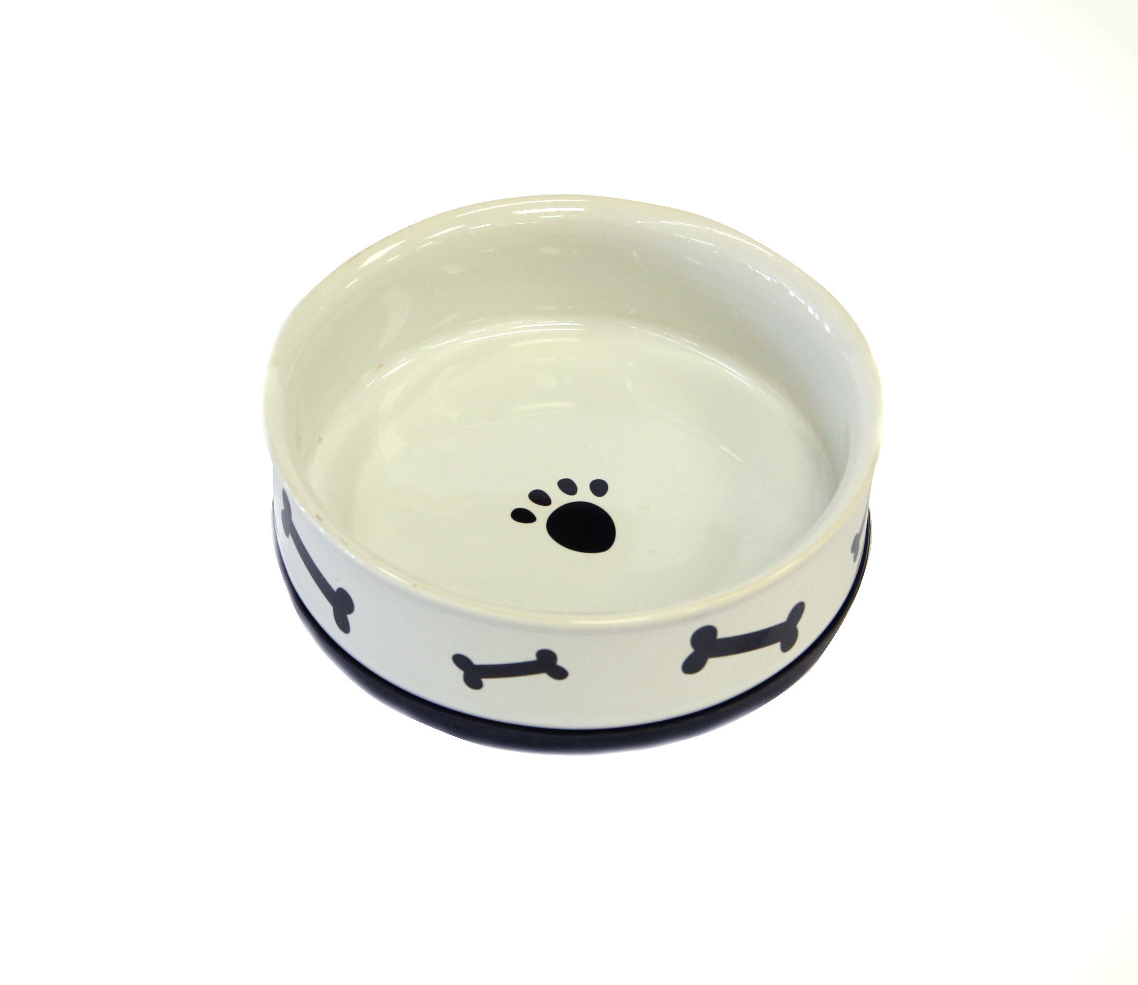 Ceramic Pet Bowl with Non Slip Bottom DogBowls & FountainsBowls