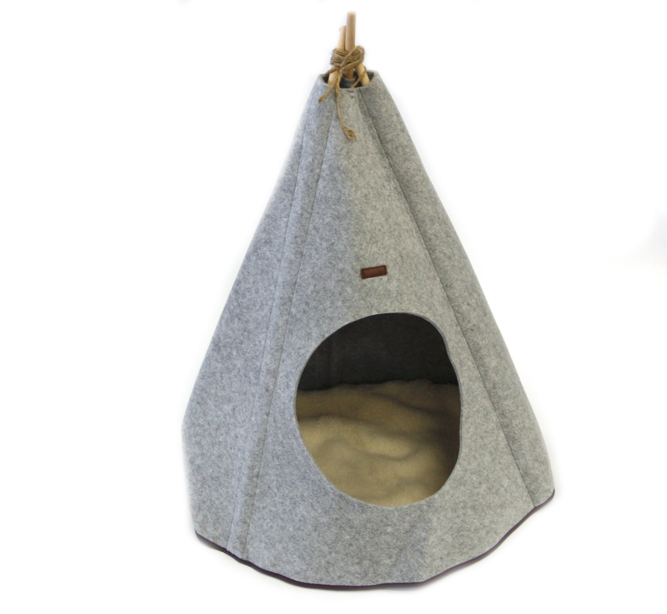 Natural Felt Igloo DogBeds & HousesBeds Pet Shop Auckland Pet