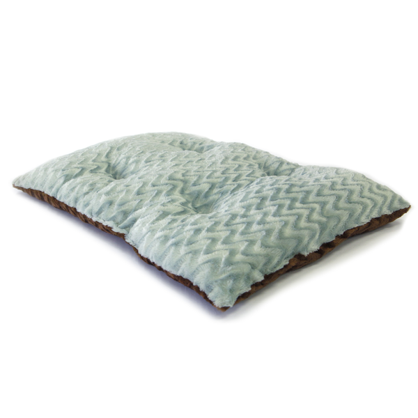 Fluffy Blue Pillow