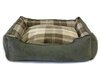 Chocolate Tartan Bed 