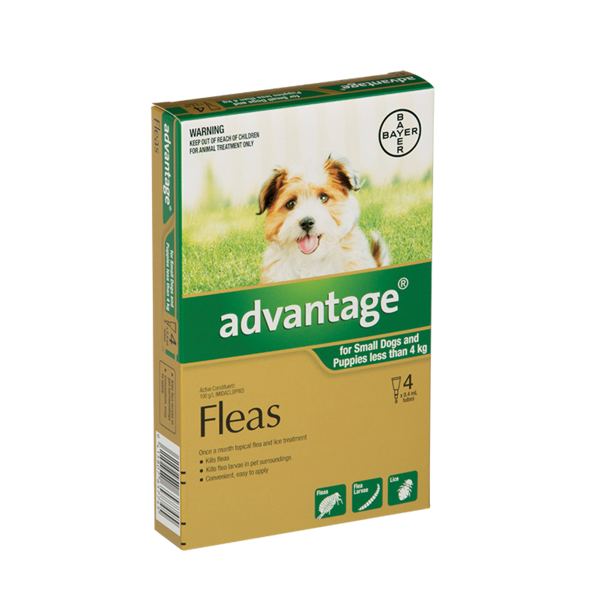 Advantage Small Dog Under 4kg