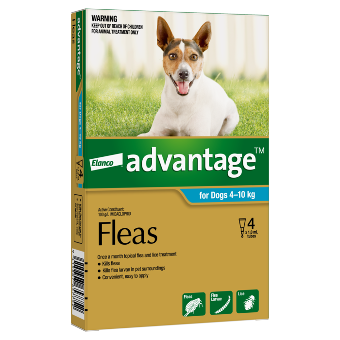 Advantage Medium Dog 4-10kg