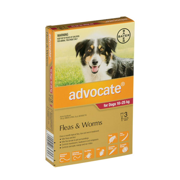 Advocate Large Dog 10-25kg