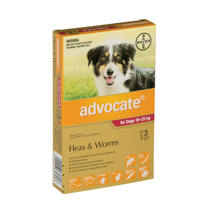 Advocate Large Dog 10-25kg