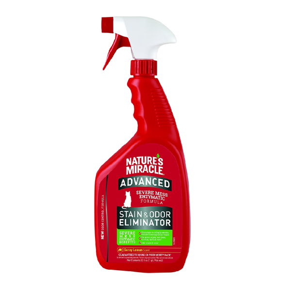 Advanced Stain & Odor Eliminator Lemon Scent - Cat 