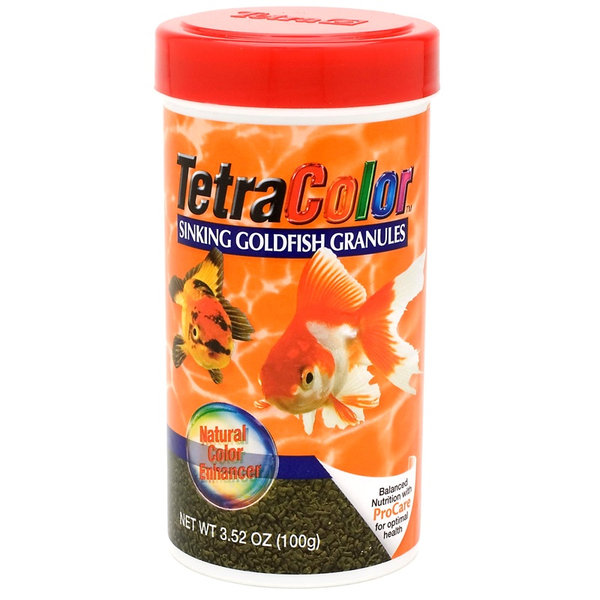 TetraColour Sinking Goldfish Granules - 100g