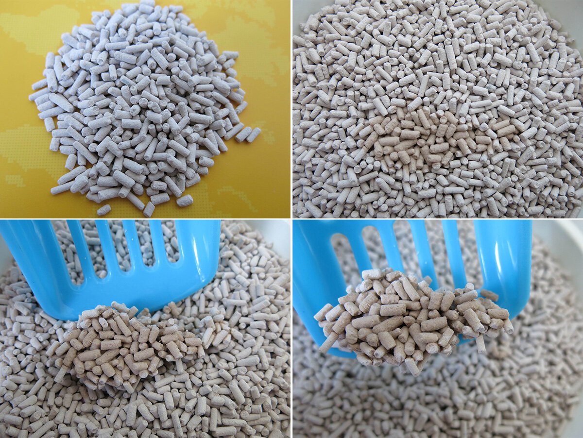 Clumping pellet on sale cat litter