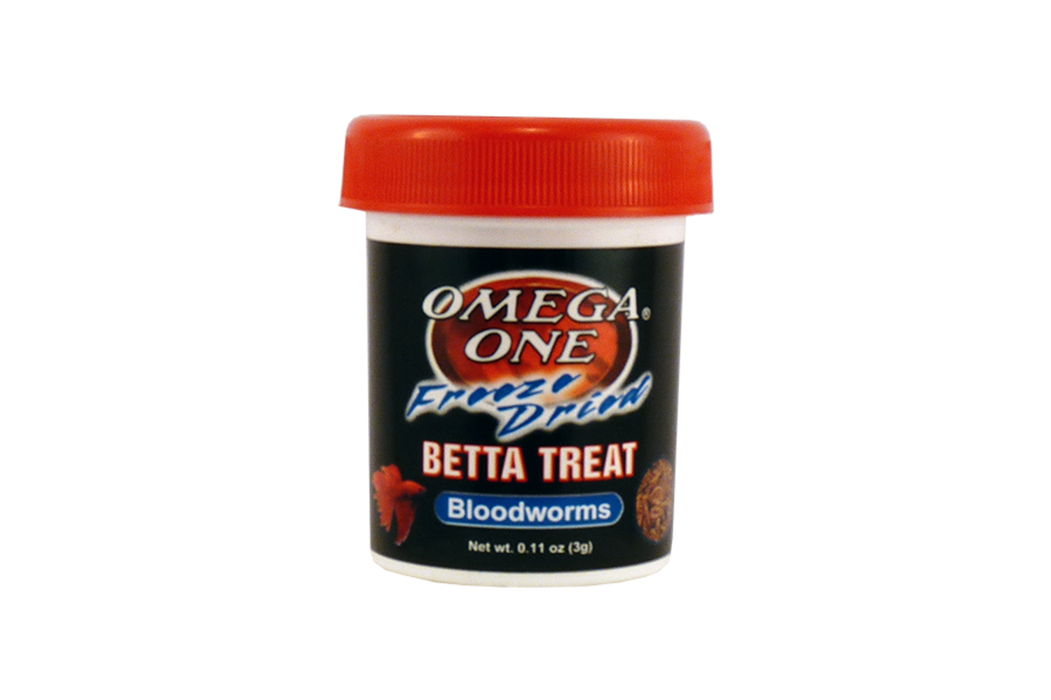 Betta Treat Bloodworms 3g - Exotics-Fish-Food-Freeze Dried Foods