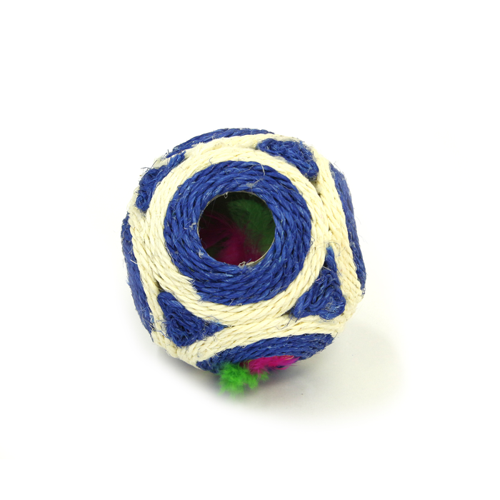 Sisal & Feather Cat Ball
