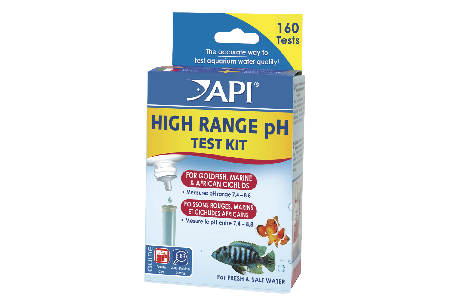 High Range pH Test Kit Fresh & Salt Water FishCleaning