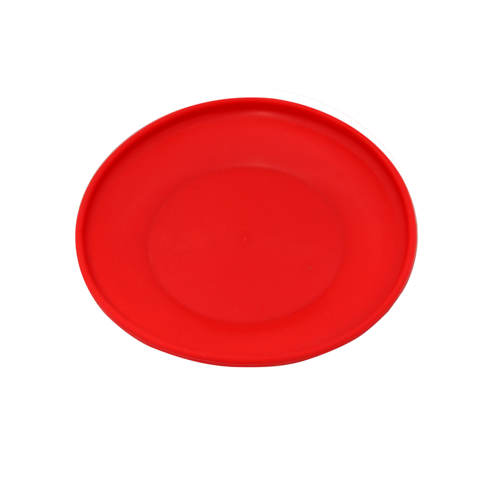 Red Rubber Frisbee