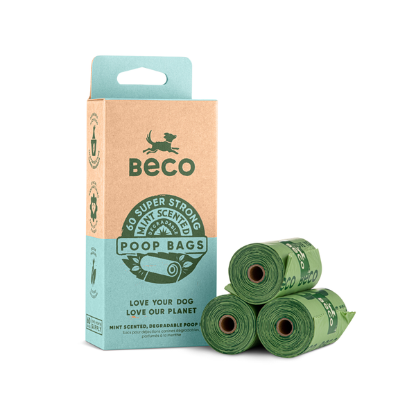 BecoBags Scented 60pk - 4 rolls of 15