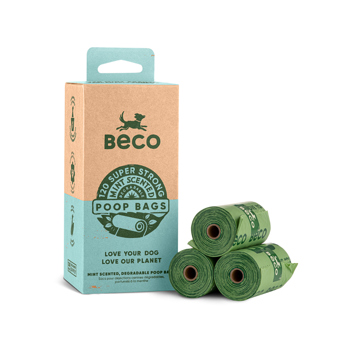 Beco Scented Poop Bags - 120pk