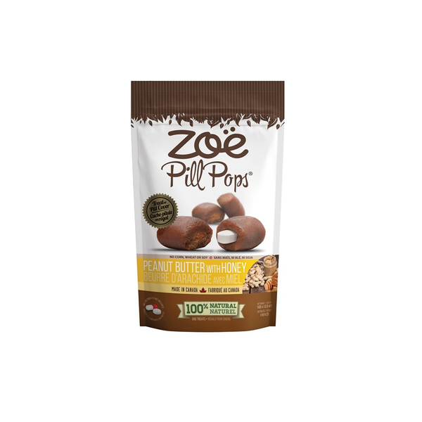 Zoe Pill Pops Peanut Butter with Honey