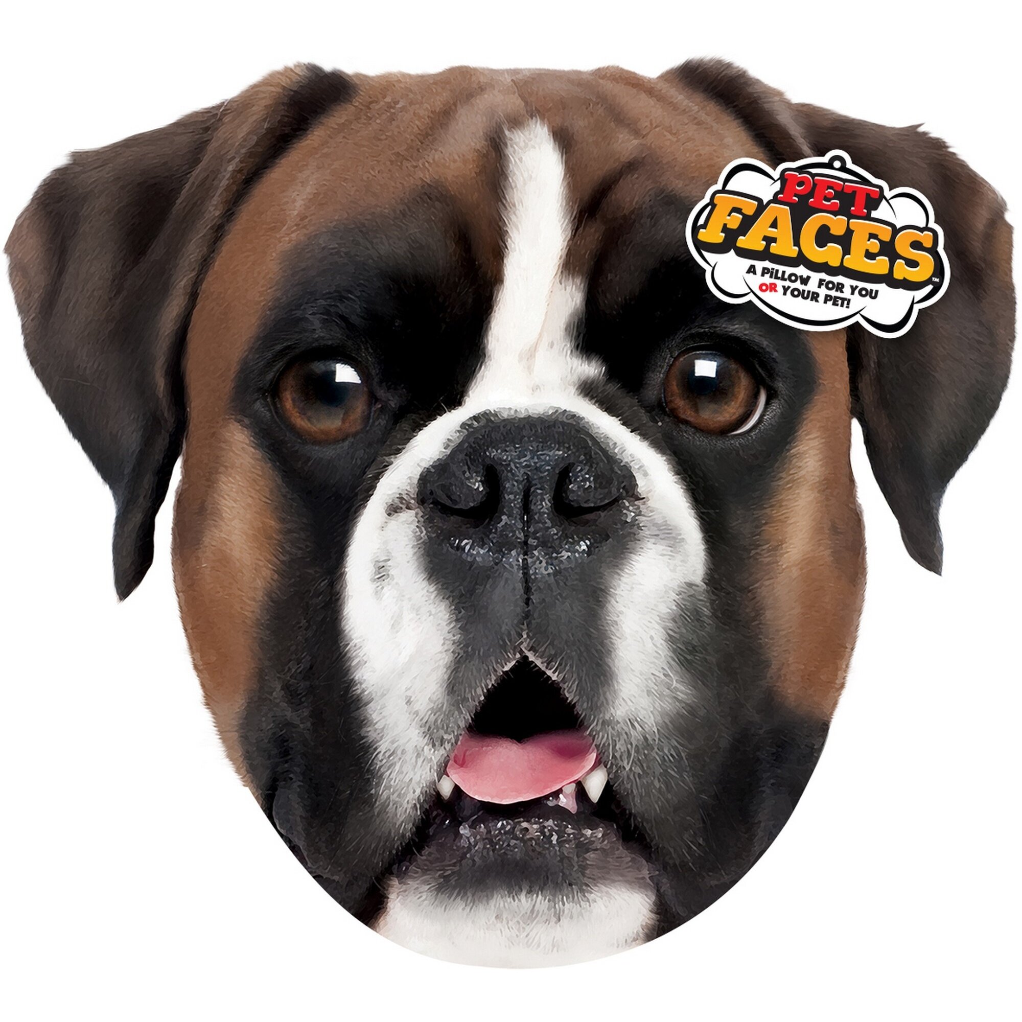 dog face cushion