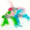 Catnip Frenzy Feathery Fish 1pc