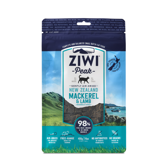 Ziwi Peak Mackerel & Lamb Air-Dried Cat Food