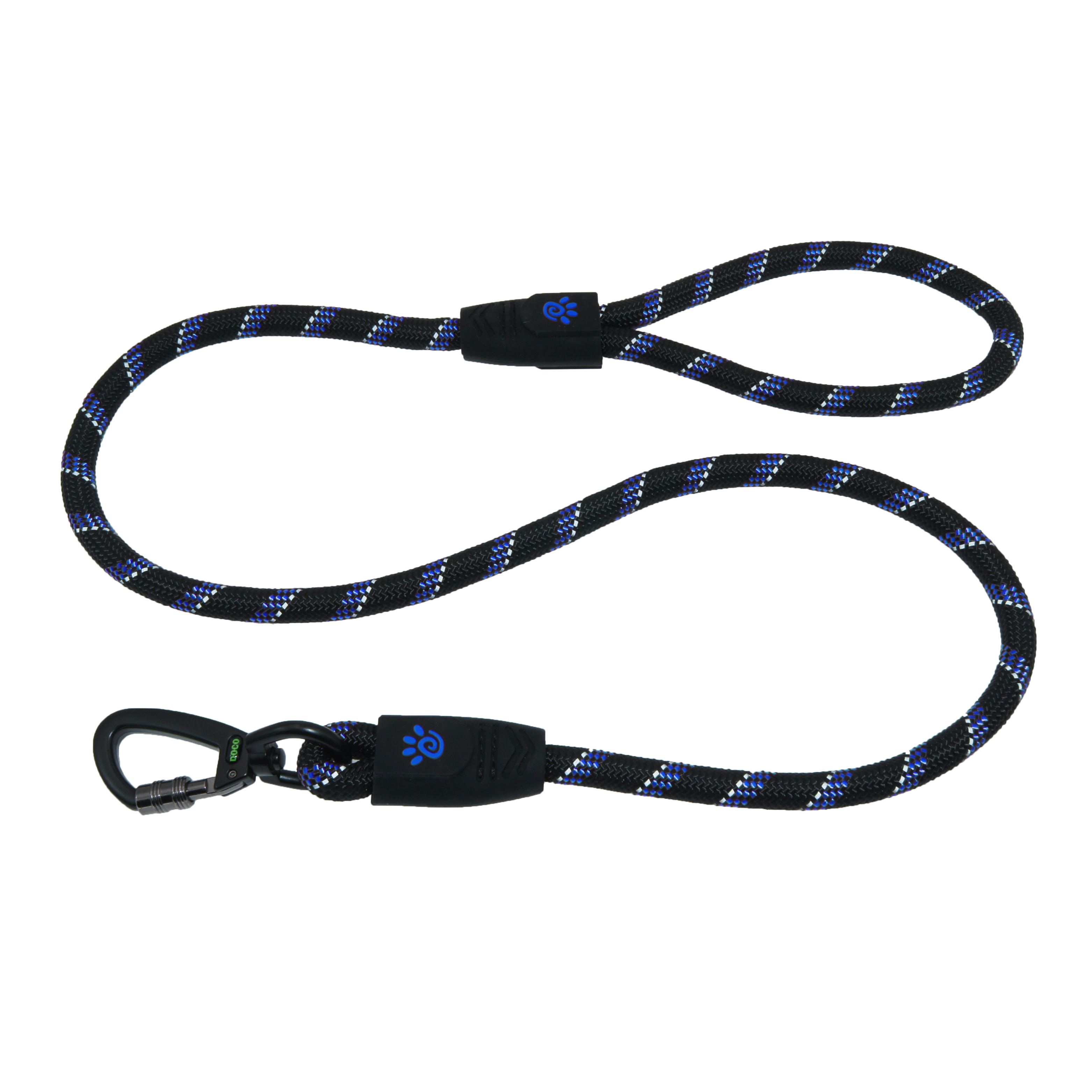 DOCO Reflective Rope Leash with Soft Rubber Handle DogCollars, Leads