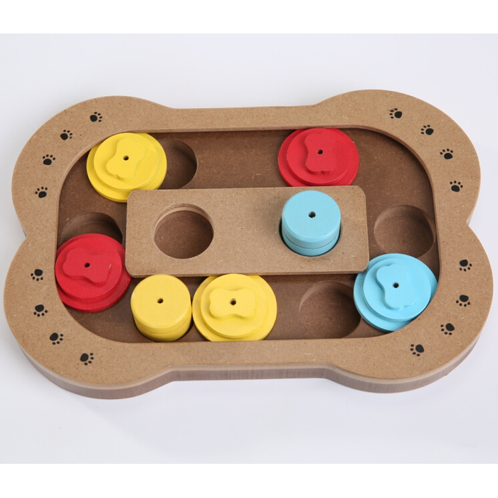 Wooden Interactive Bone Shaped Toy