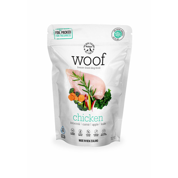 Woof Chicken Freeze Dried Dog Food 