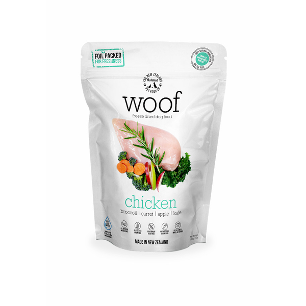 Woof Chicken Freeze Dried Dog Food 