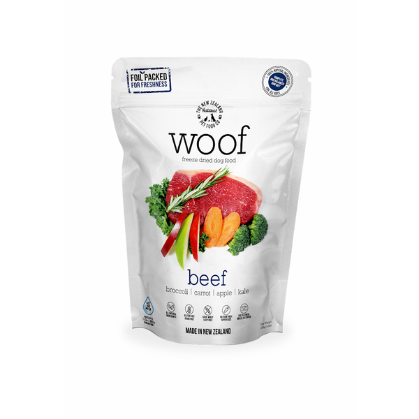 Woof Beef Freeze Dried Dog Food