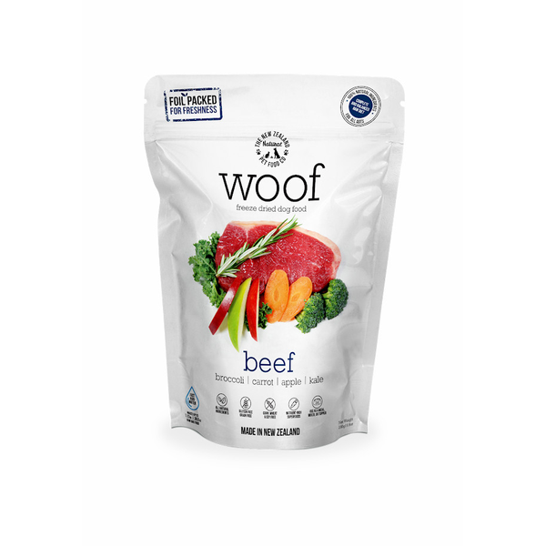 Woof Beef Freeze Dried Dog Food