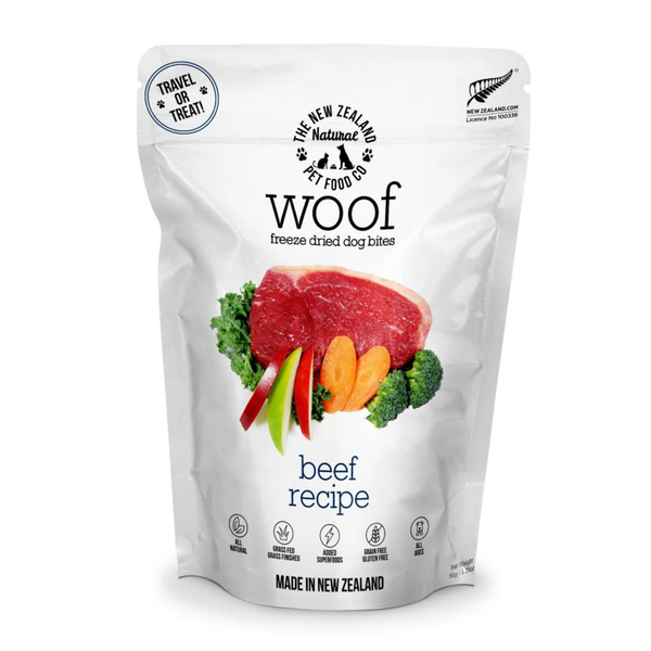 Woof Beef Freeze Dried Dog Food