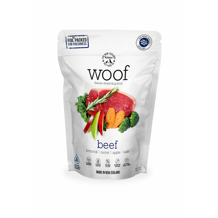Woof Beef Freeze Dried Dog Food