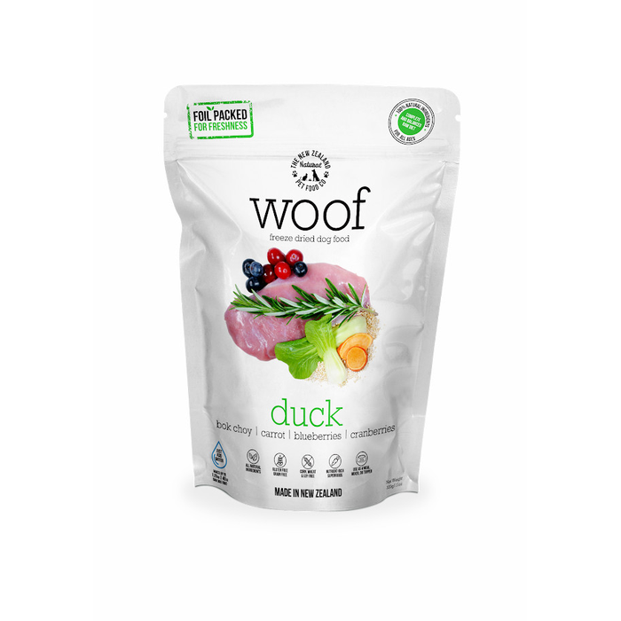 Woof Duck Freeze Dried Dog Food