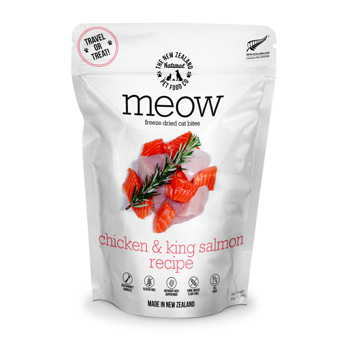 Meow Chicken & Salmon Bites