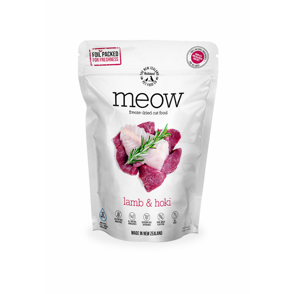 Meow Lamb & Hoki Freeze Dried Cat Food
