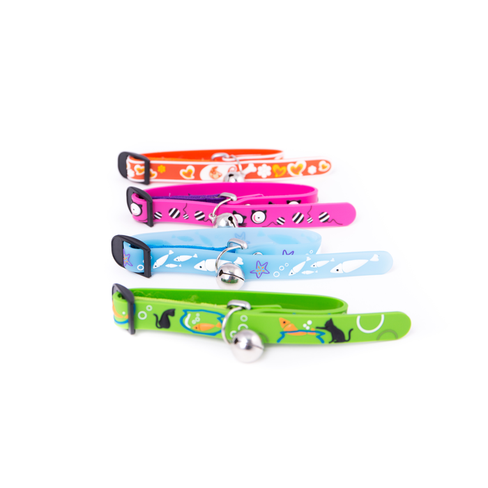 Rubber Mini Bell Cat Collar