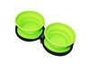 Collapsible Silicone Double Travel Bowl