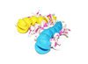 Knotted Caterpillar Rope Tug Toy 