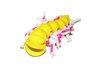 Knotted Caterpillar Rope Tug Toy 