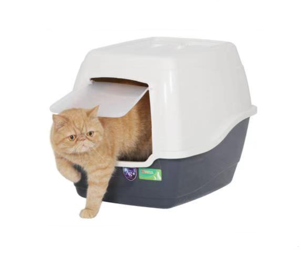 Deluxe Enclosed Litter Tray CatCleaning & Toileting Litter Trays