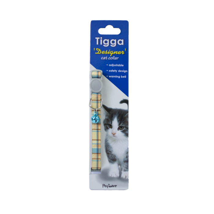 Tigga Cat Collar - Textile