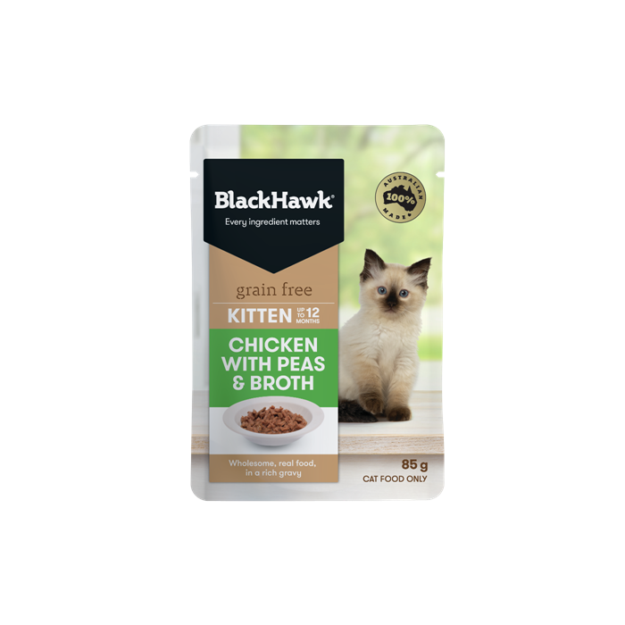 Kitten Chicken with Peas & Broth Wet Food