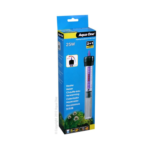 Aqua One Glass Heater - 25W