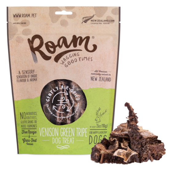 dried venison dog treats