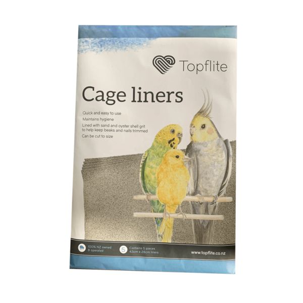 Cage Liners for Aviary Birds 5pk